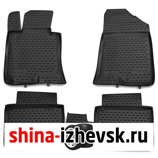 Коврик Autofamily коврик в салон полиуретановый черный для KIA Optima 2011-2014 в Ижевске